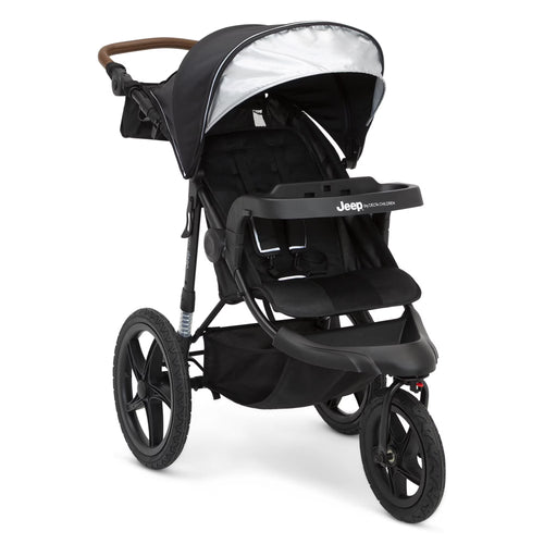 Jeep TurboGlyde Jogging Stroller by, Black