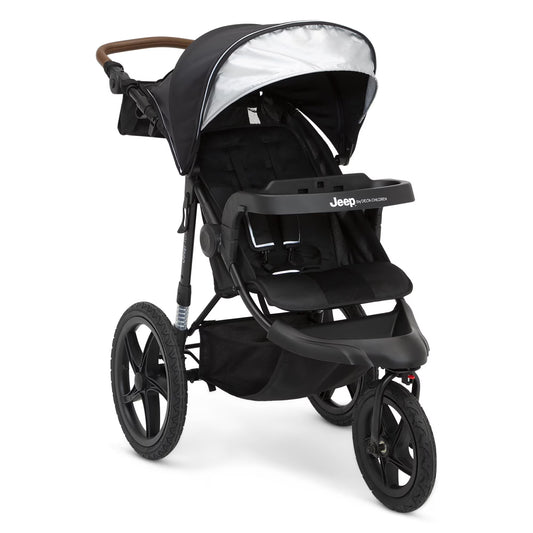 Jeep TurboGlyde Jogging Stroller by, Black