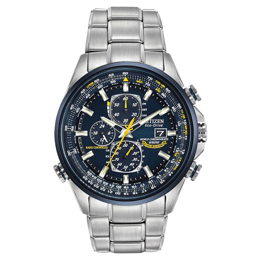 Citizen Men's Eco Drive Blue Angels World Chronograph AT Watch AT8020-54L