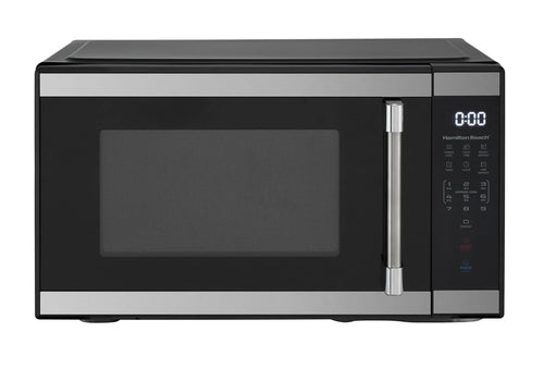 1.1 cu ft Countertop Microwave Oven in Stainless Steel