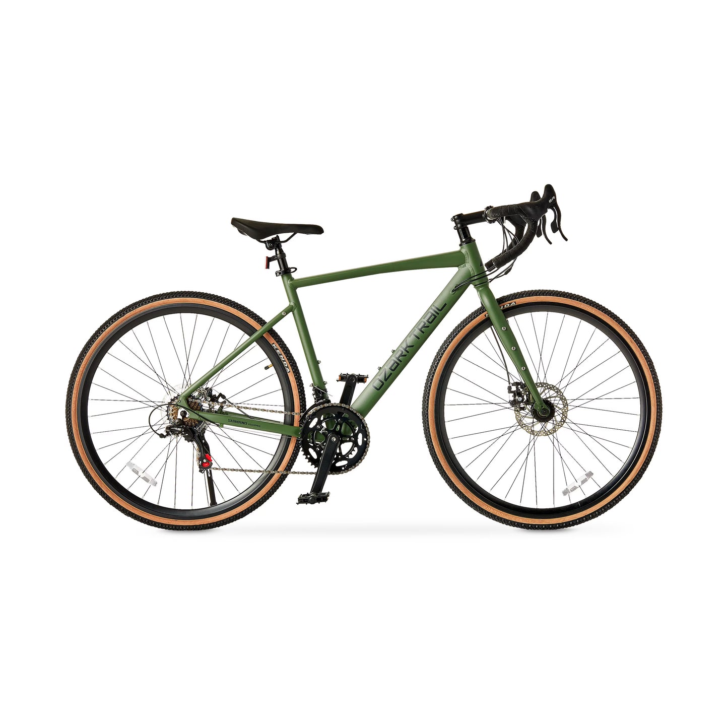 700c G.1 Explorer Drop Bar Gravel Bike, Medium Frame, Fits Riders 5'5" - 5'10", Green, Adult