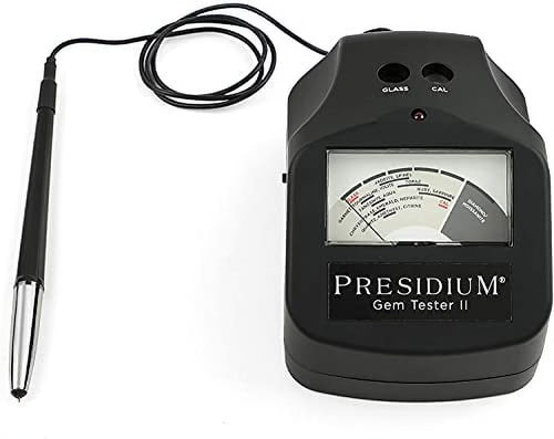 Instruments Gem Tester II with Assisted Thermal Calibration for Identifying Diamonds/Moissanites and Common Colored Gemstones