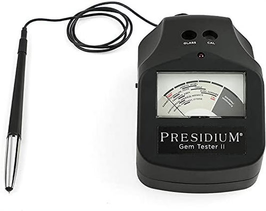 Instruments Gem Tester II with Assisted Thermal Calibration for Identifying Diamonds/Moissanites and Common Colored Gemstones