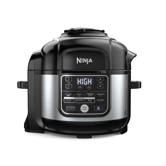 Foodi 10-in-1 Multi-Cooker, 6.5 Quart, Pressure Cooker & Air Fryer, Stainless Steel, OS300