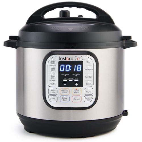 6Qt DUO 7-in-1 Multi-Cooker, Pressure Cook, Slow Cook, & more, Stainless Steel