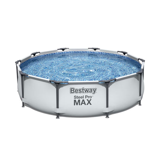 Steel Pro MAX 10' x 30" Above Ground Pool Set Round
