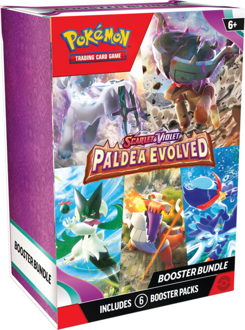 Trading Card Game Scarlet & Violet 2 Paldea Evolved Booster Bundle 6 Booster Packs